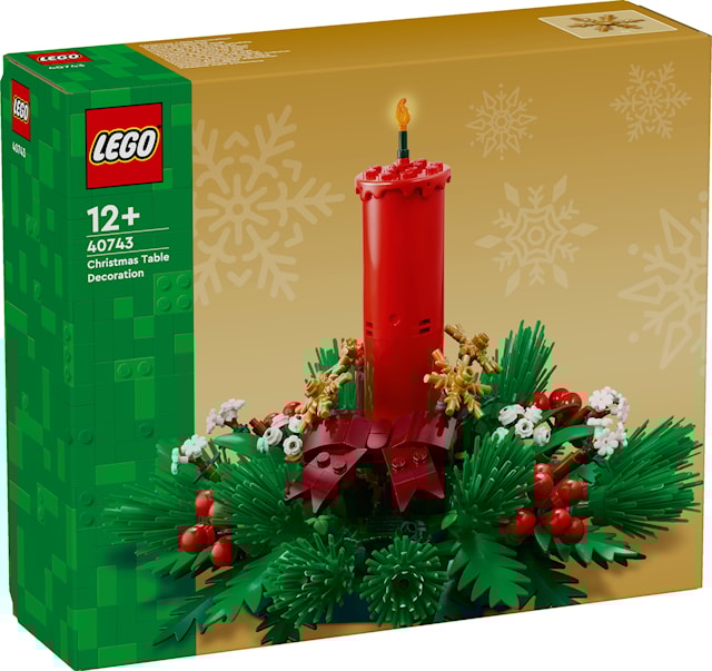 Tuotekuva 1 - Jouluinen pöytäkoriste LEGO® Iconic (40743)