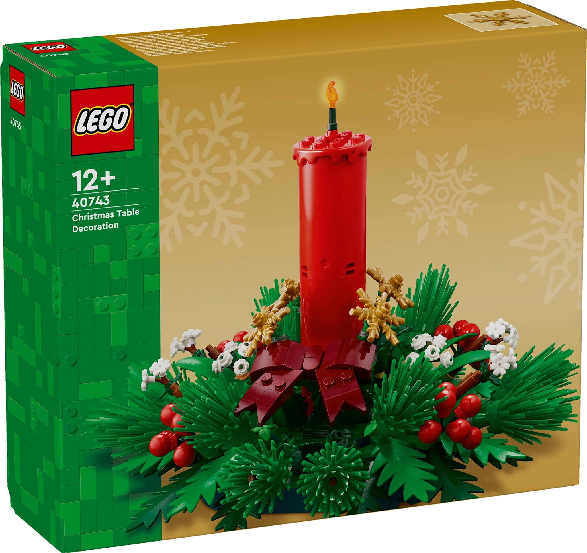 Produktbild för Julig bordsdekoration LEGO® Iconic (40743)