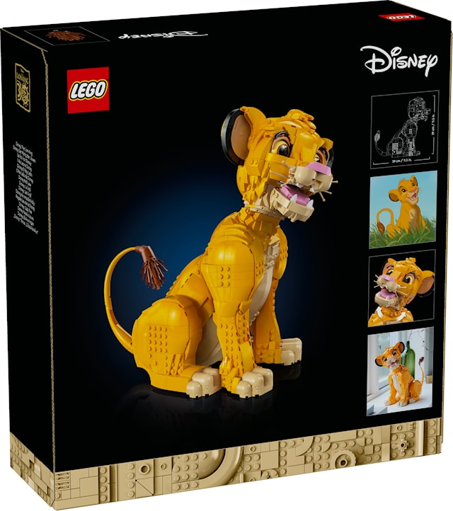 Tuotekuva 3 - Nuori leijonakuningas Simba LEGO® Disney Classic (43247)