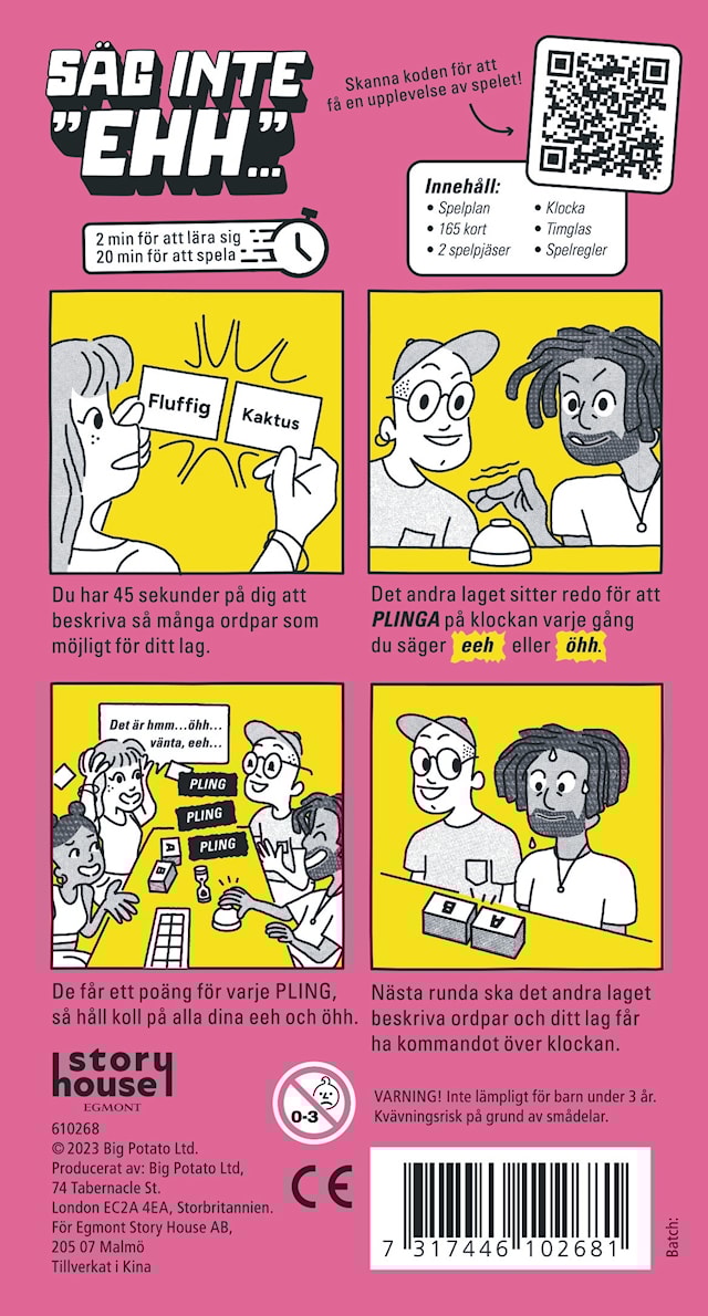 Tuotekuva 2 - Spel Säg inte ehh..., Kärnan (SE)