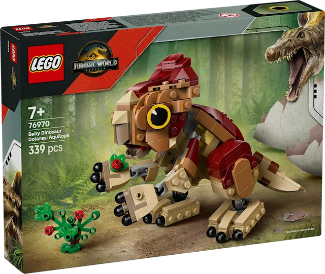 Produktbild 1 för Dinosaurieungen Dolores: aquilops LEGO® Jurassic World (76970)