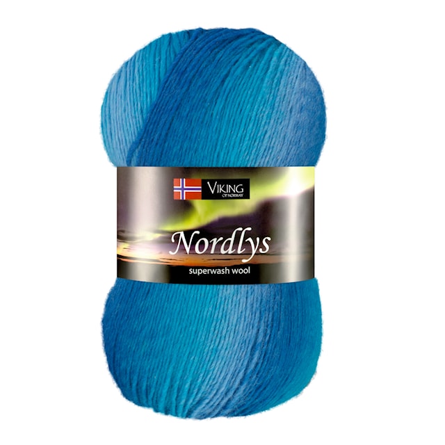 Tuotekuva 1 - Nordlys 100 g Blue bell Viking Garn