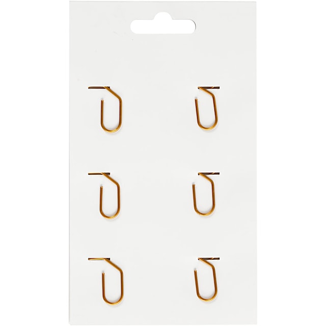 Produktbild 3 för Gem Hjärta Guld 6-pack