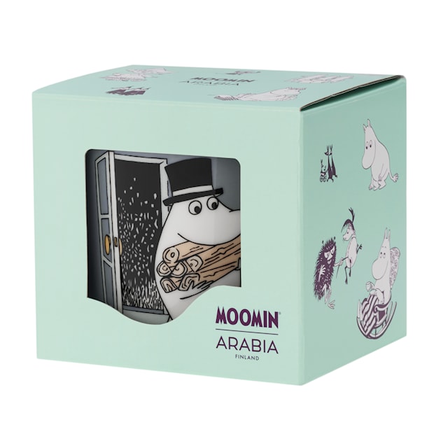 Tuotekuva 1 - Arabia Muumi muki Muumipappa 80-vuotisjuhla 30 cl