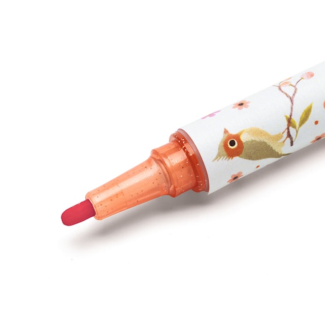 Produktbilde 2 for Fiberpenner Glitter 6-pakning Djeco