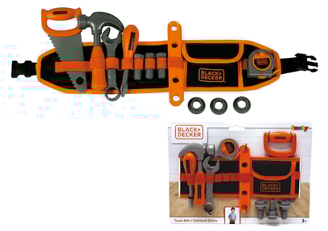 Produktbild 1 för Black+Decker Verktygsbälte med Verktyg Smoby