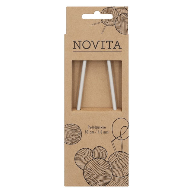 Tuotekuva 1 - Pyöröpuikot Alumiini 80 cm 4.0 Novita