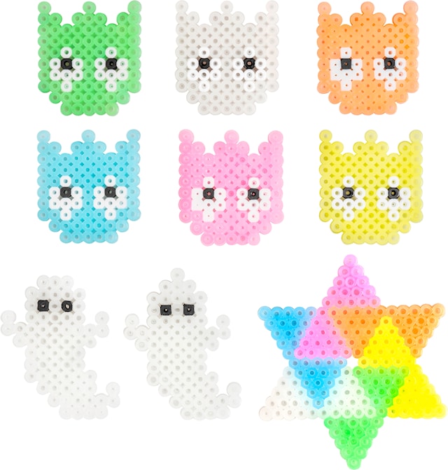 Produktbilde 4 for Perler Til Perleplater Selvlysende 500 stk Knorr Prandell