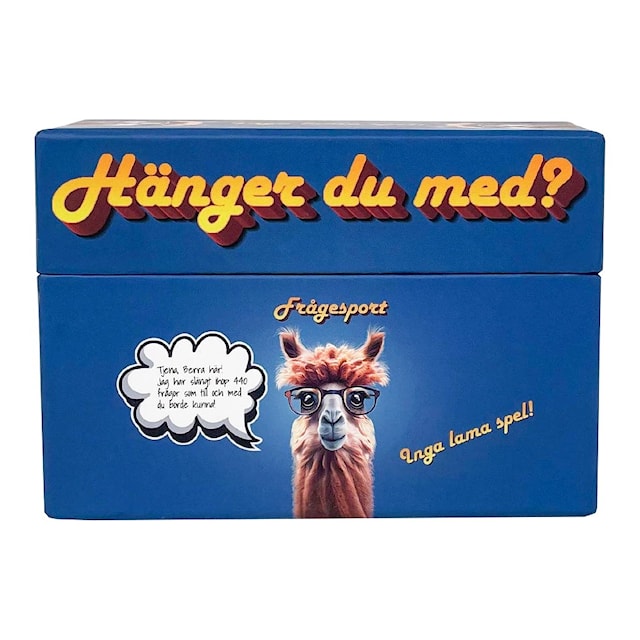 Produktbild 1 för Hänger du med? - Frågesport, Happy Lama (SE)