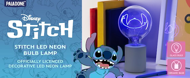 Produktbild 3 för Stitch LED Neon Glödlampa EU, Paladone