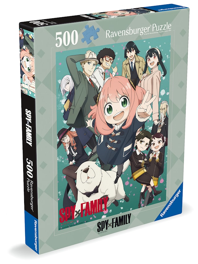Produktbilde 5 for Puslespill Spy X Family 500 brikker, Ravensburger