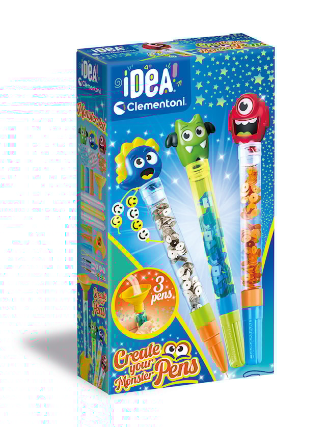 Produktbild 3 för Pen Lab Small 3 Monster Clementoni Idea