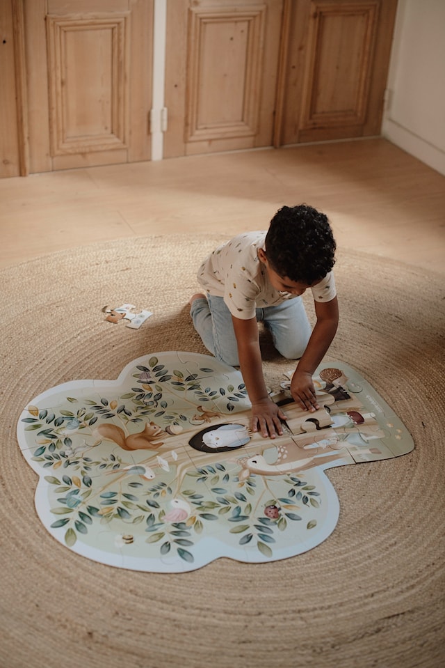 Produktbild 2 för Forest Friends Golvpussel Little Dutch