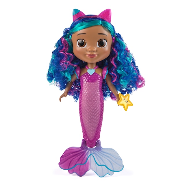Produktbild 4 för Gabby's Movie Sing & Shine Mermaid Gabby Docka 36 cm