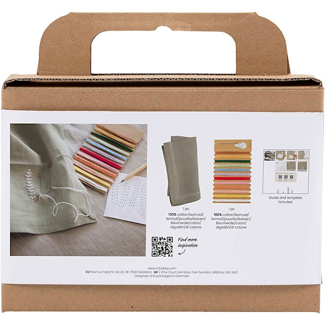 Produktbild 2 för DIY Broderi Servett Creativ Company