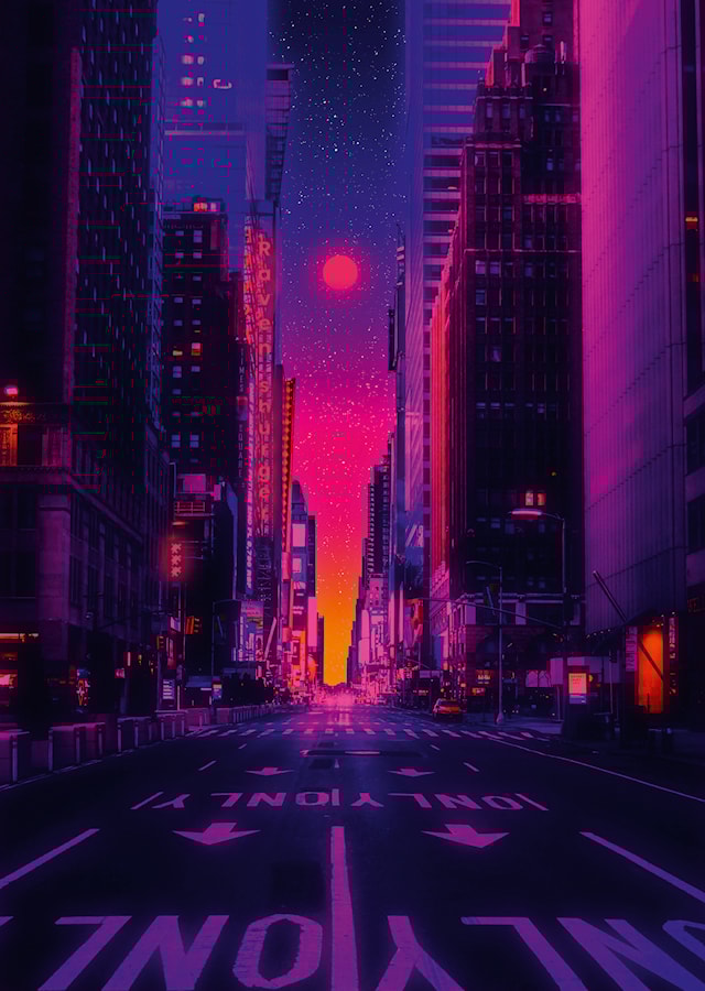 Tuotekuva 2 - New York In Neon palapelit 1000 palaa, Ravensburger