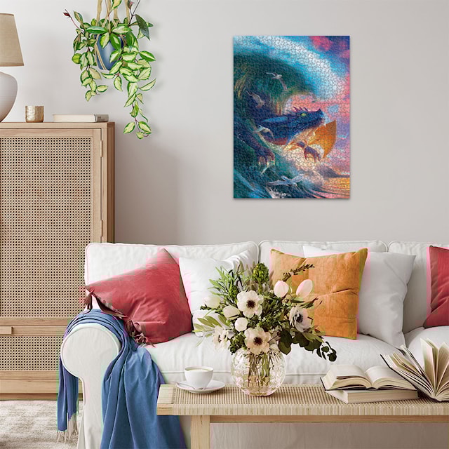 Produktbilde 4 for Drage løp Puslespill 1000 brikker, Ravensburger