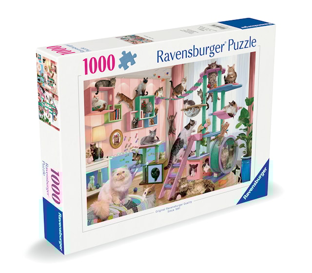 Tuotekuva 2 - Palapelit Cat Tree Heaven palaa, Ravensburger