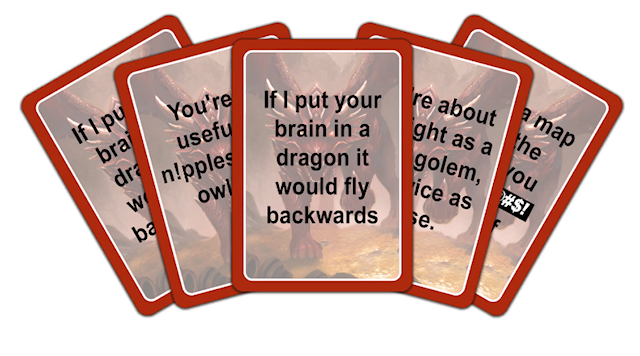 Tuotekuva 3 - Deck of Many Insults (EN)