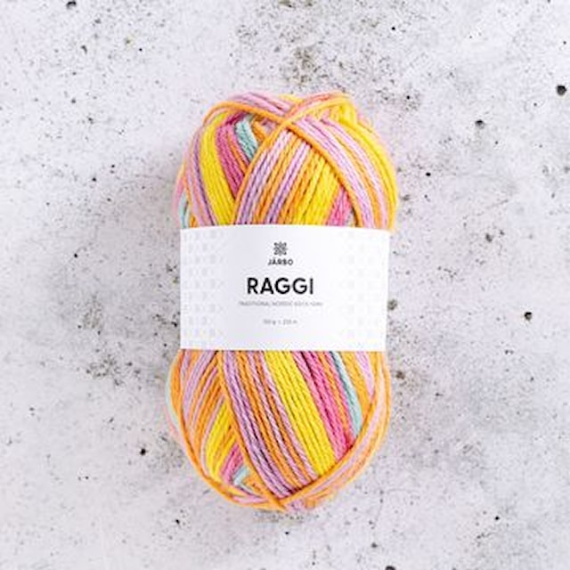 Produktbild 1 för Raggi Garn Ullmix 150 g Jack's Attraction 34 Järbo
