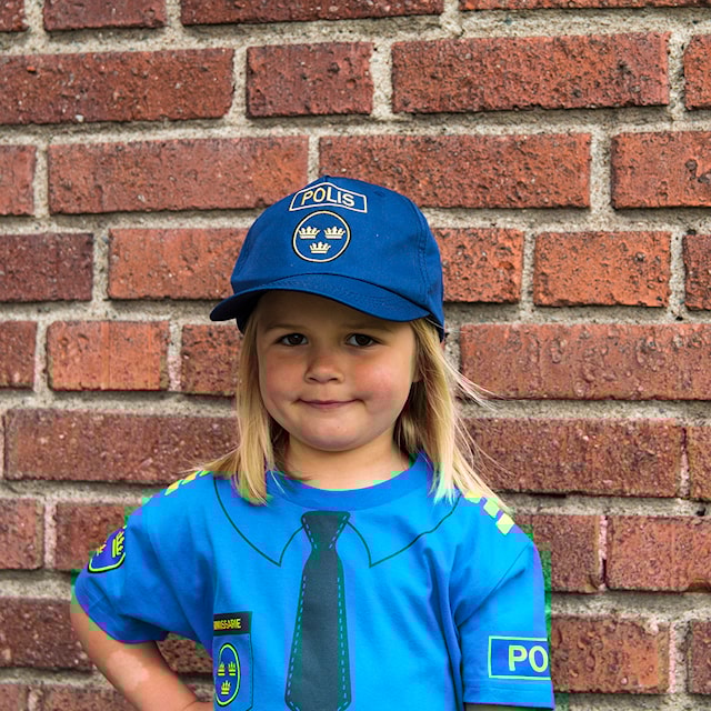 Produktbild 4 för Poliskeps Maskerad Den Goda Fen