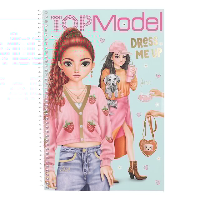 Produktbild 1 för Stickersbok Dress Me Up TOPModel