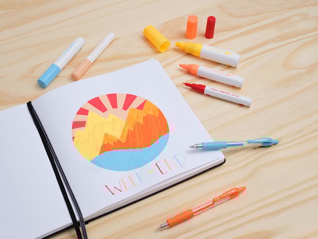 Produktbilde 6 for Pintor DIY-tusjer 6 stk. Ass Regular Mix - Medium