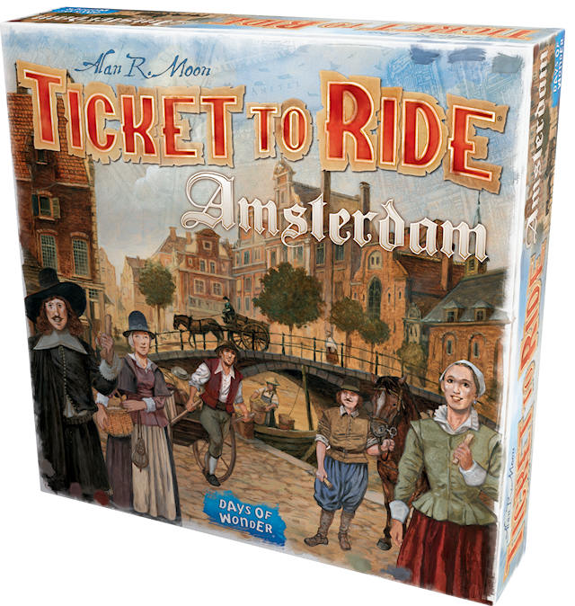 Tuotekuva 3 - Ticket To Ride Amsterdam (SE/NO/FI/DK)
