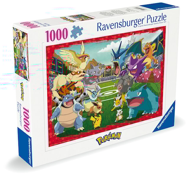 Produktbilde 5 for Pokémon oppgjør Puslespill 1000 brikker, Ravensburger