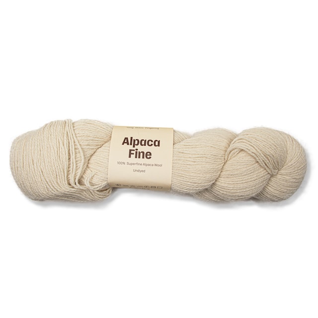 Alpaca Fine 50 g DIY Undyed A 732 Adlibris