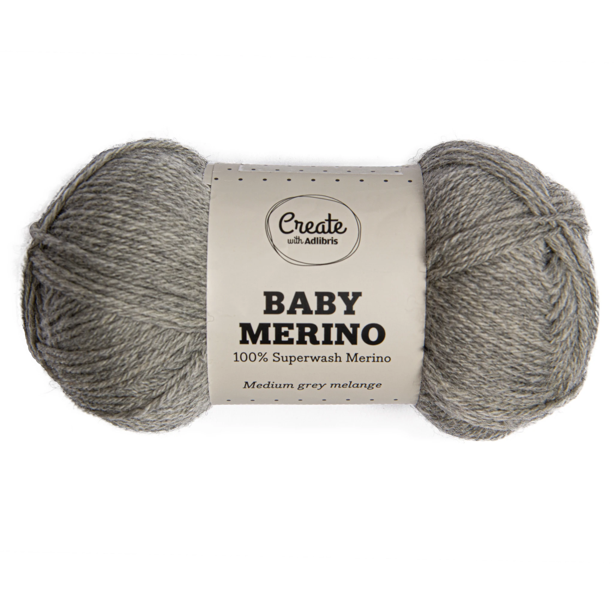 Produktbilde for Baby Merino Ull Garn 50 g Adlibris