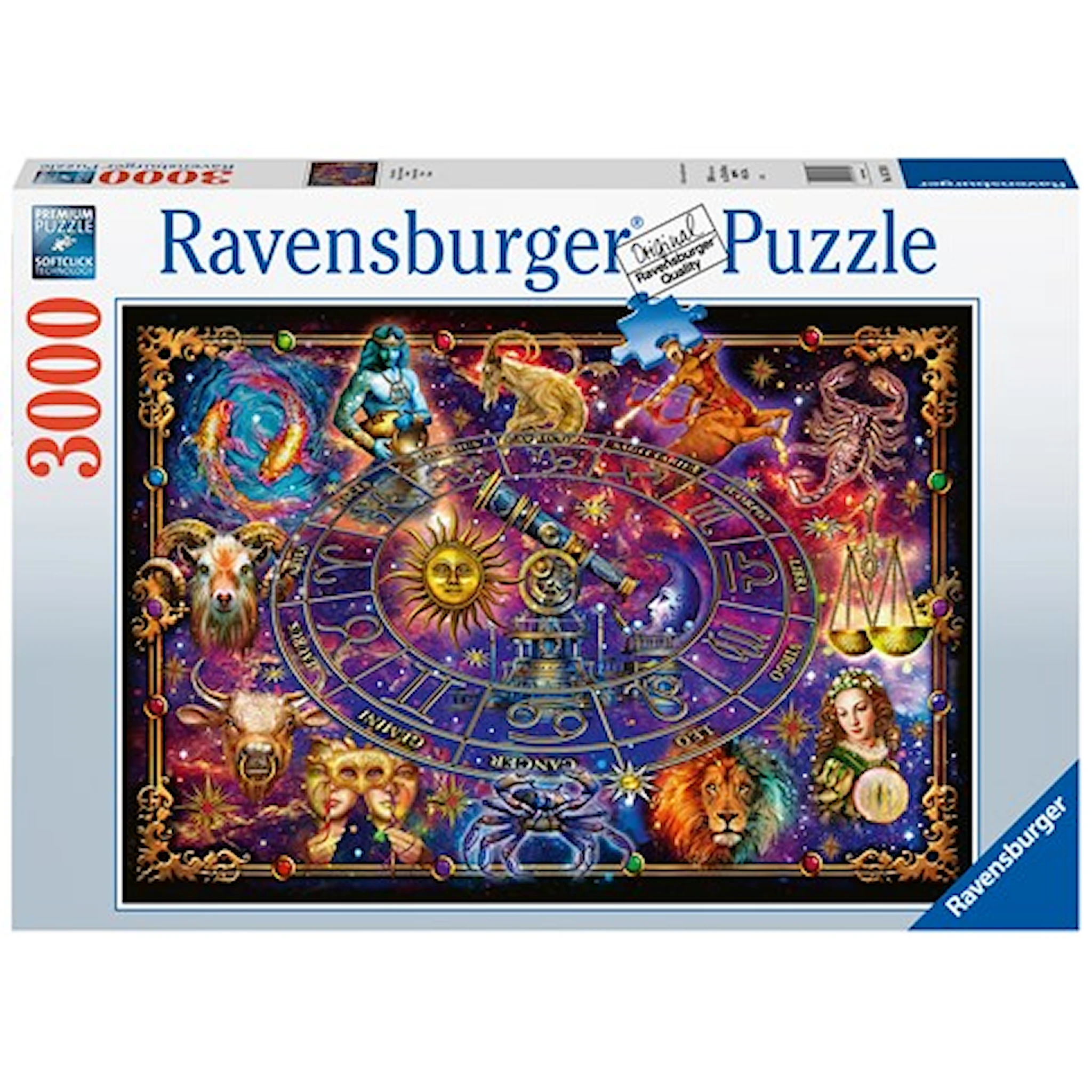 Produktbild för Zodiac Pussel 3000 bitar Ravensburger