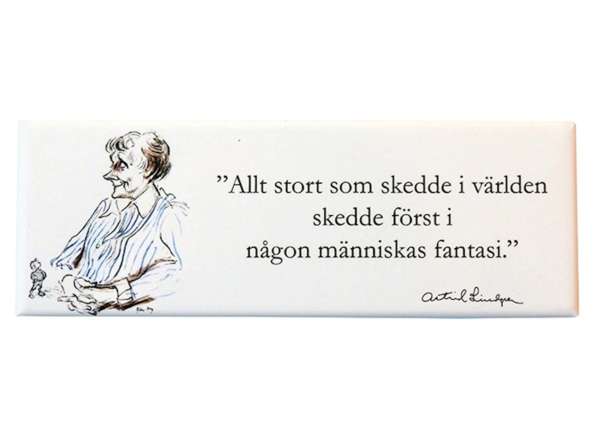 Produktbild för Magnet Allt Stort Astrid Lindgren