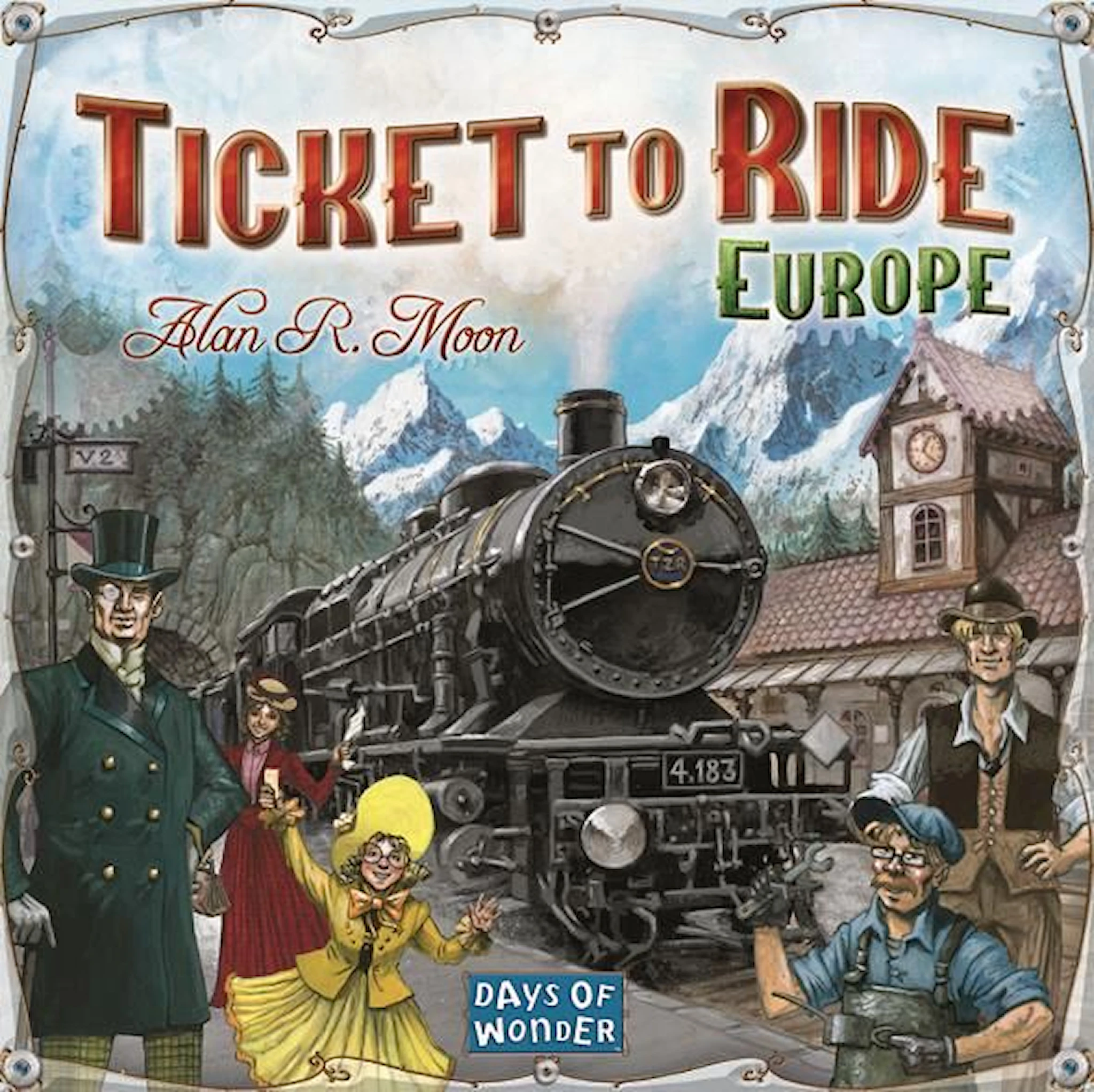 Produktbilde for Spill Ticket To Ride, Europé (SE/NO/DK)