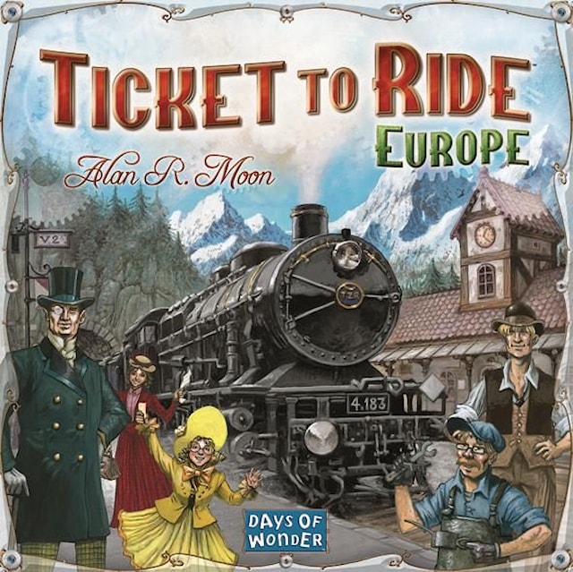 Tuotekuva 1 - Ticket To Ride, Europe, Seurapeli