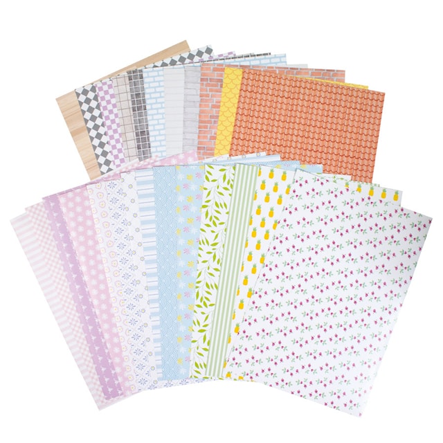 Produktbild 3 för Designpapper självhäftande 25-pack Playbox