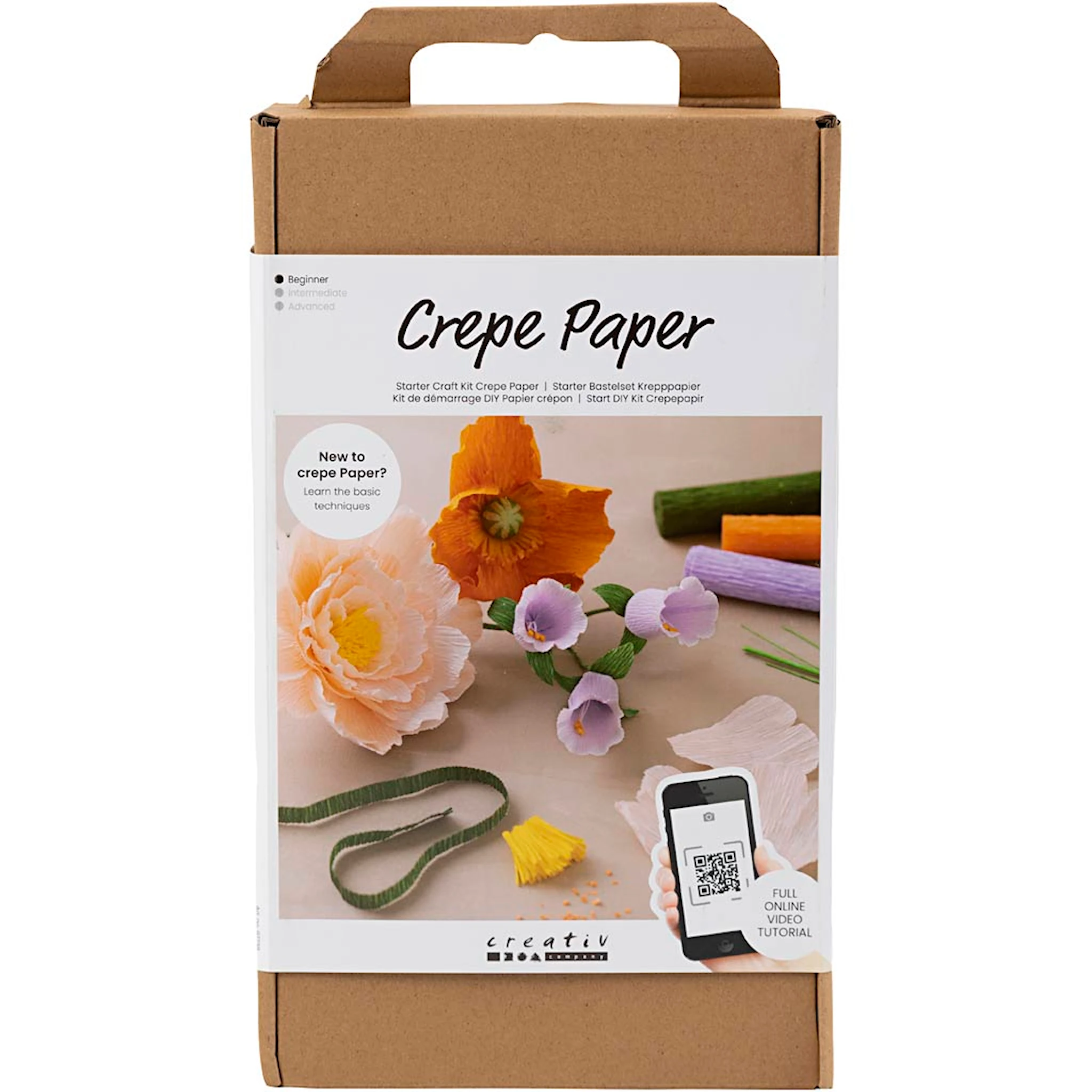 Produktbilde for Start DIY Kit Krepppapir Blomster
