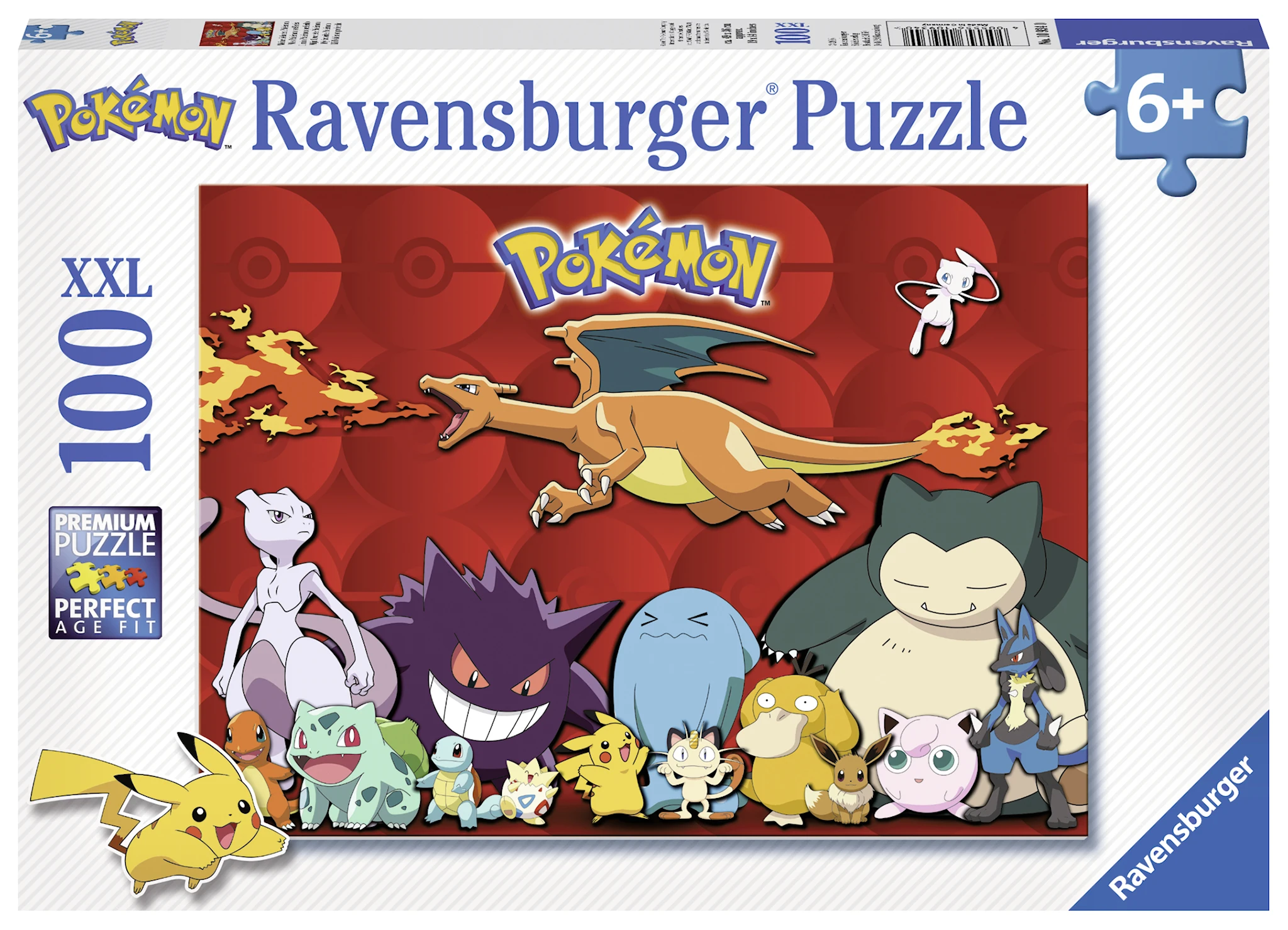 Produktbilde for Min favoritt Pokémon Puslespill 100 brikker Ravensburger