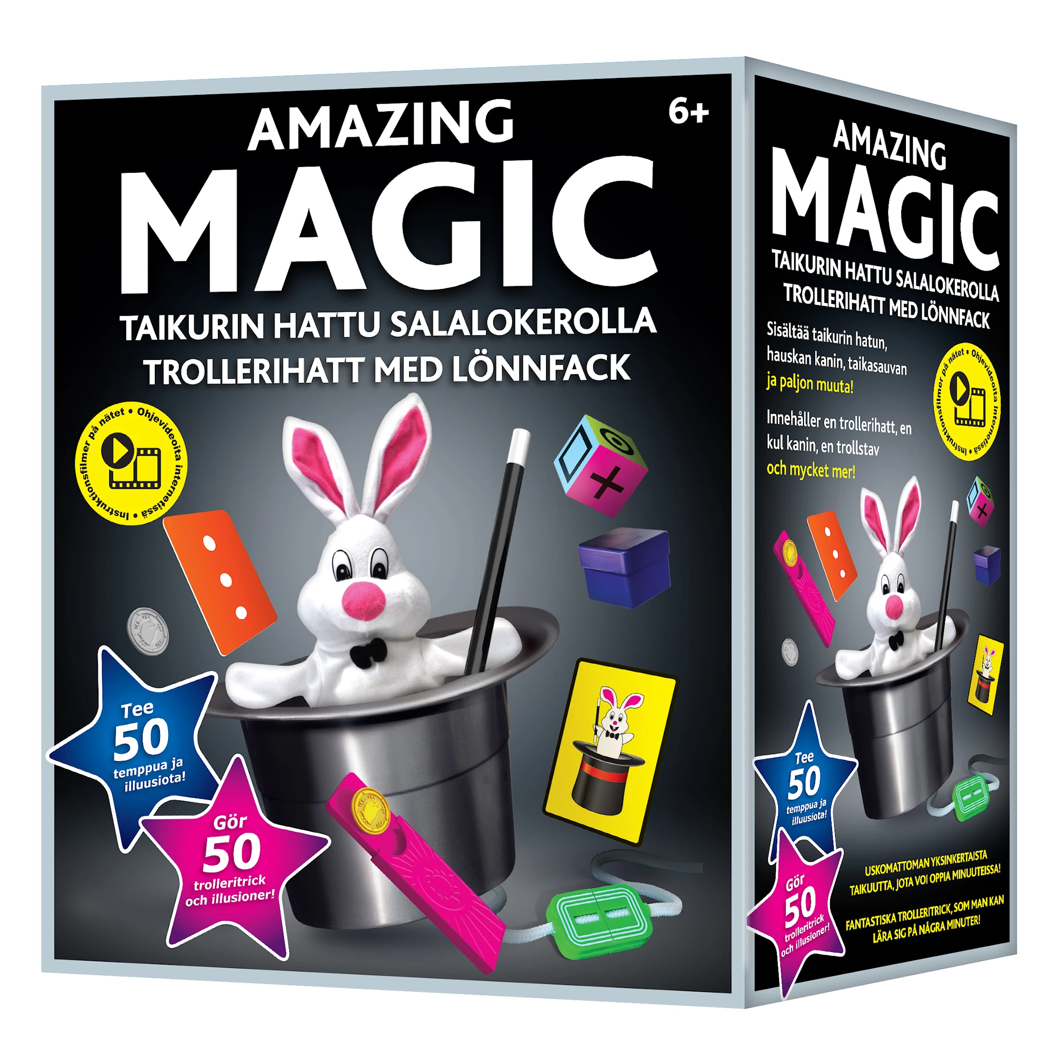 Tuotekuva ille Taikurin Hattu 50 Temppua