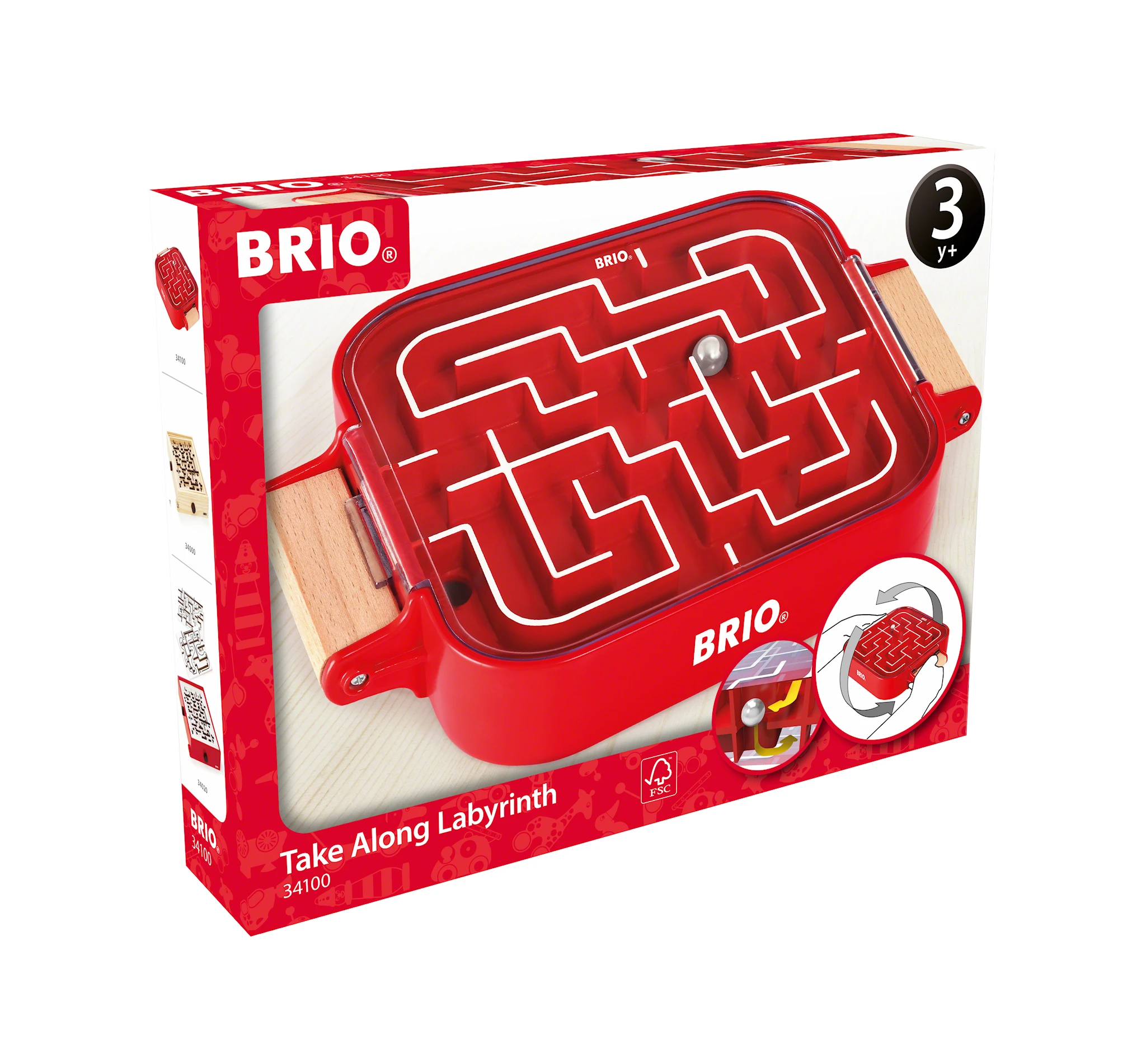 Produktbilde for Spill BRIO - 34100 Min første labyrint