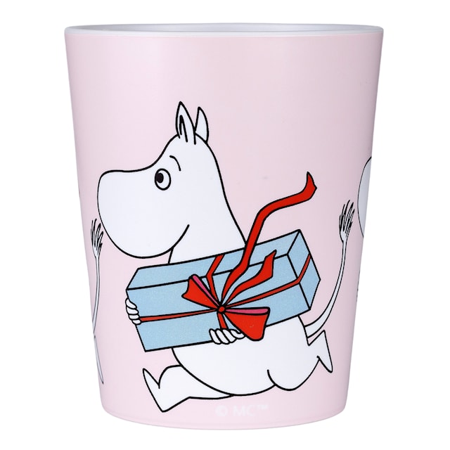 Produktbilde 1 for Mummitrollet Picknick Tumblermugg Rosa Rätt Start