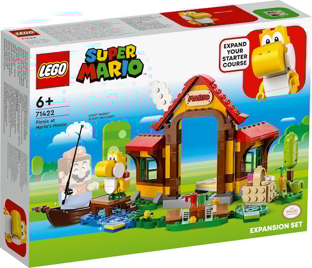 Piknik ved Marios hus – ekstrabanesett LEGO® Super Mario (71422)