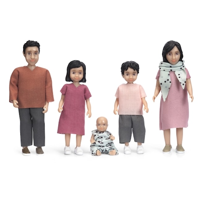 Tuotekuva 2 - Nukkesetti Perhe Jamie, Lundby