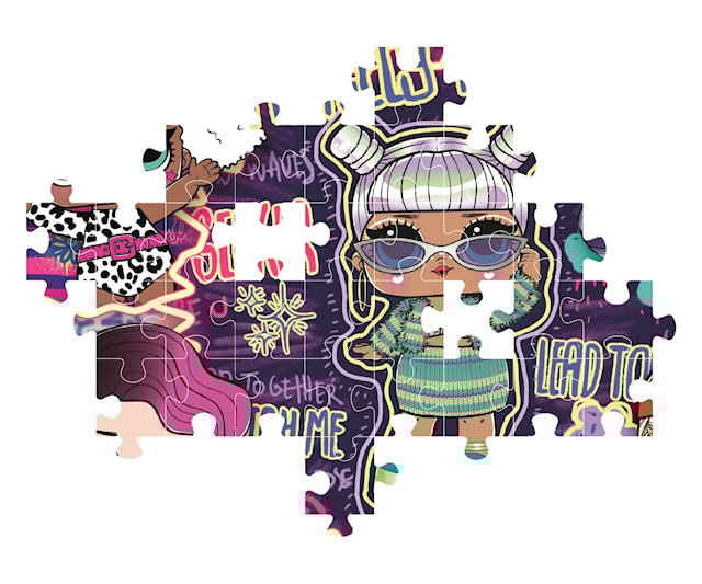 Produktbilde 3 for Puslespill 104 brikker LOL, Clementoni