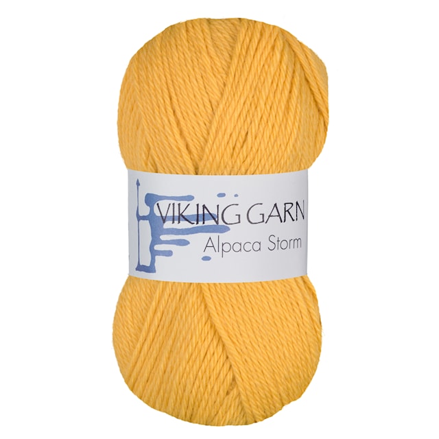 Alpaca Storm 50 g Auringonkeltainen 540 Viking Garn