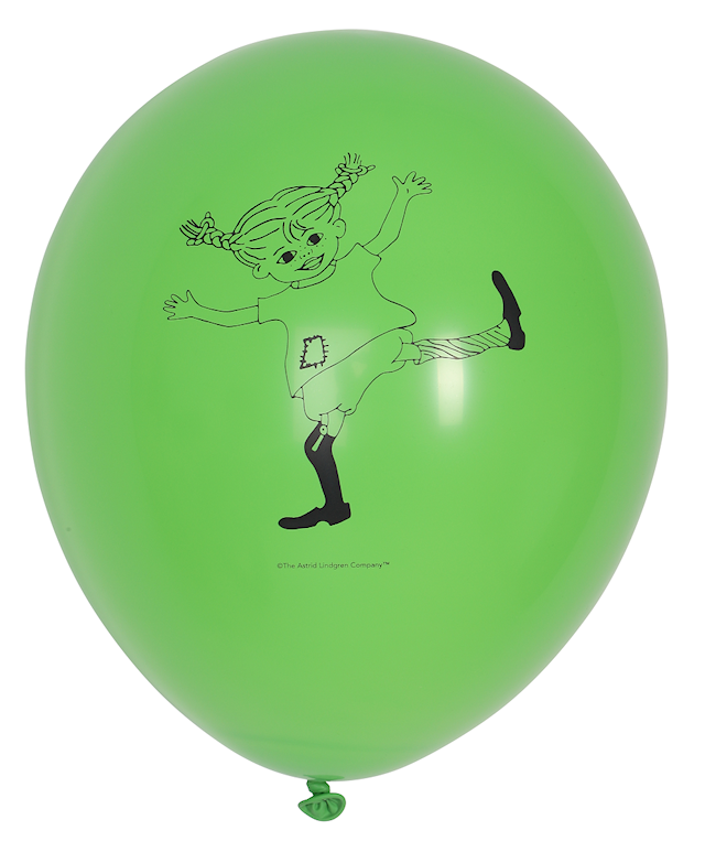 Produktbild 1 för Latexballonger 8-pack Pippi