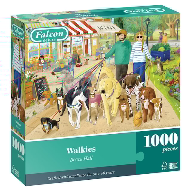 Produktbilde 2 for Puslespill Walkies 1000 brikker, Falcon