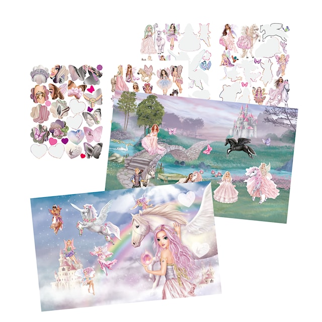 Produktbild 3 för Stickersbok Viva Violet TOPModel