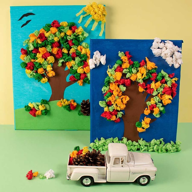 Produktbild 2 för Kräppapper regnbåge 10-pack Playbox