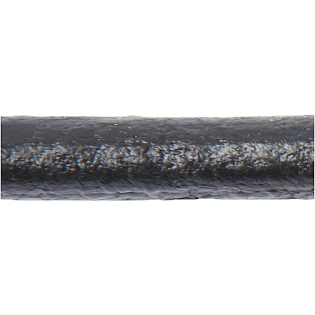 Tuotekuva 2 - Nahkanauha, paksuus 4 mm, musta, 5 m/ 1 rll